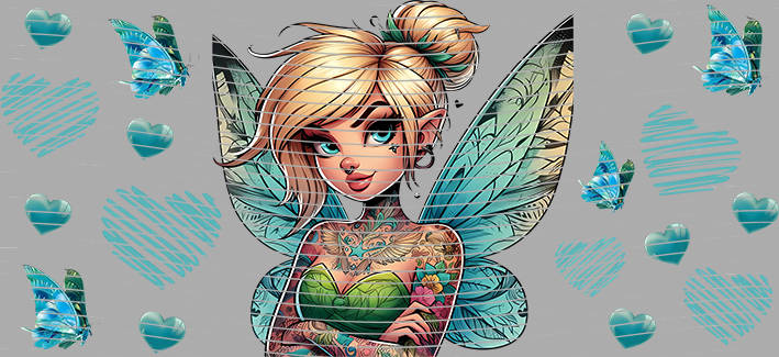 16oz Disney style-D-608